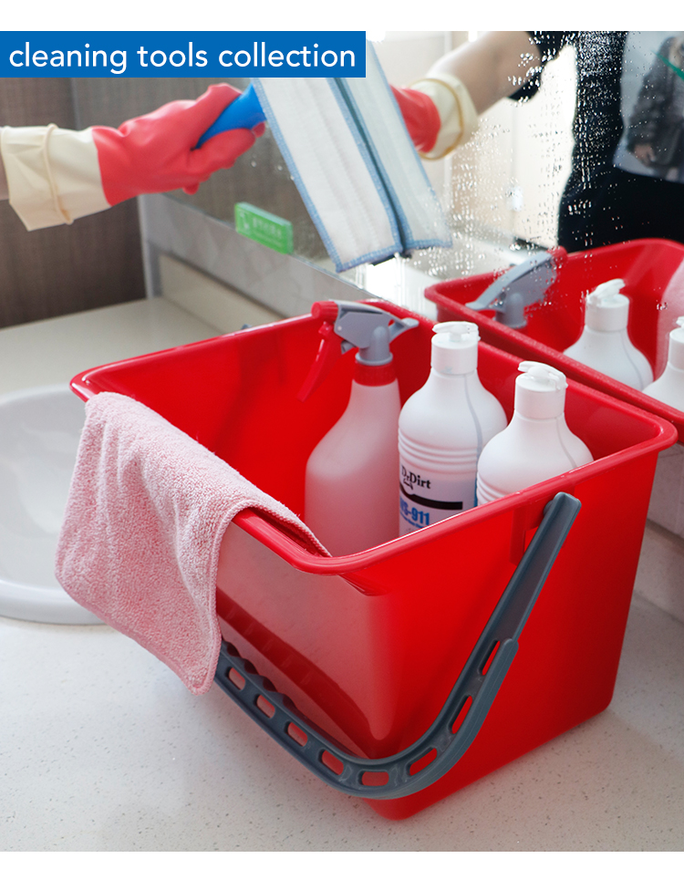 CT 12L Polypropylene Bucket - Cleanic Cleaning Equipment